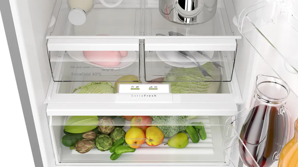 Alttan Donduruculu Buzdolabı BD3055IEVN 186 x 70 cm Paslanmaz çelik, Total No Frost