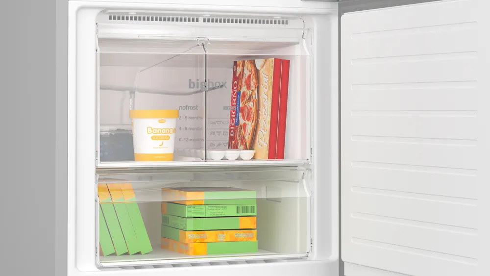 Alttan Donduruculu Buzdolabı BD3055IEVN 186 x 70 cm Paslanmaz çelik, Total No Frost