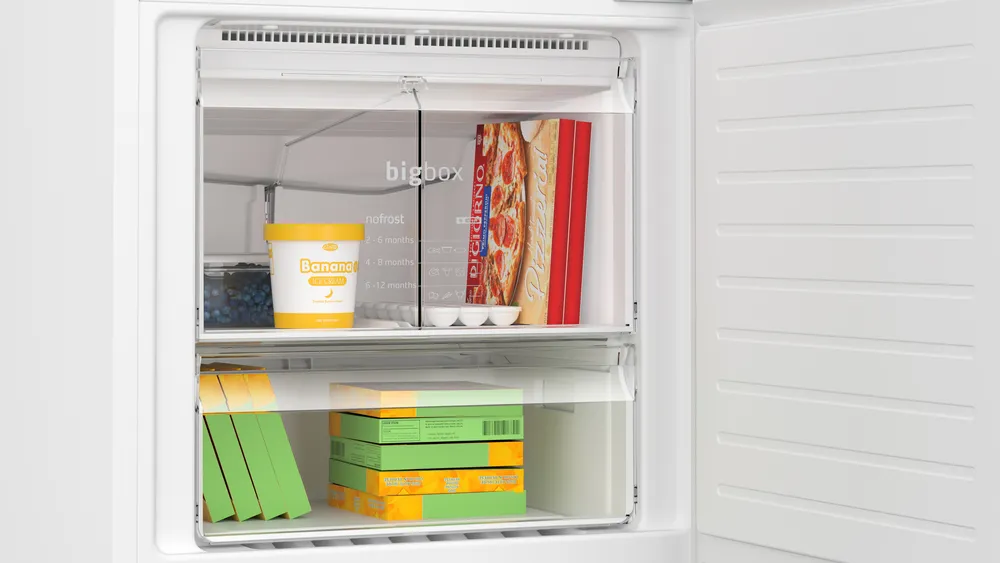 Alttan Donduruculu Buzdolabı BD3055WECN 186 x 70 cm Beyaz, Total No Frost