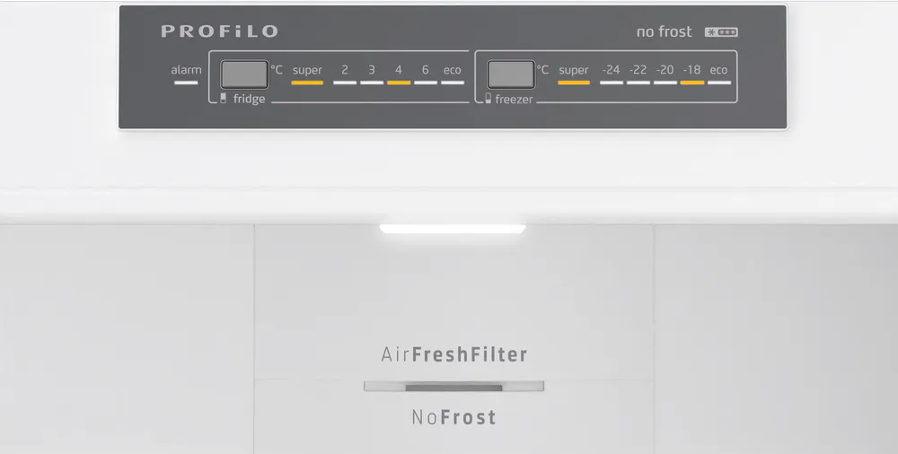 Alttan Donduruculu Buzdolabı BD3055WEVN 186 x 70 cm Beyaz, Total No Frost