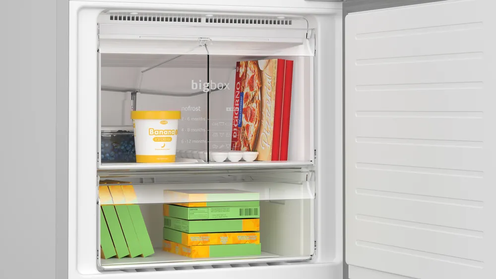 Alttan Donduruculu Buzdolabı BD3055IECN 186 x 70 cm Paslanmaz çelik, Total No Frost