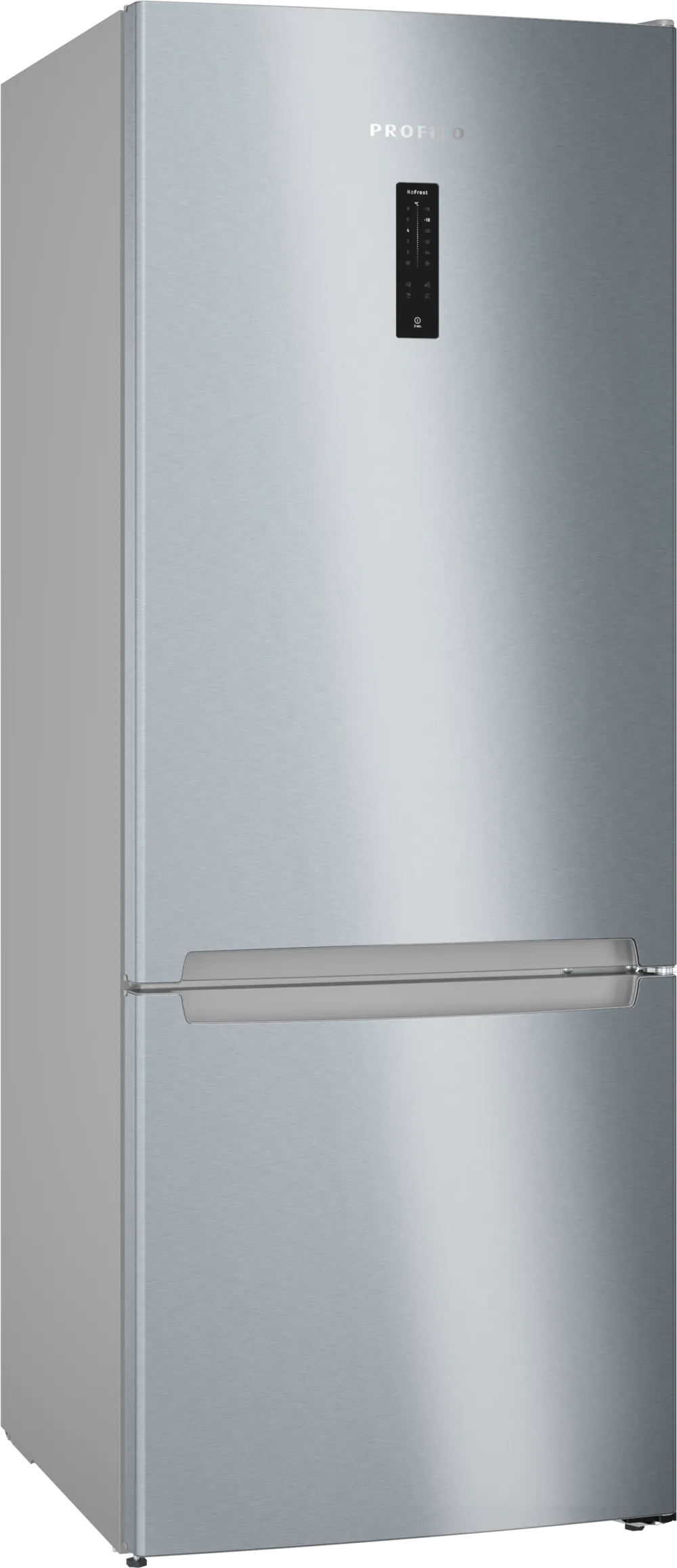 Alttan Donduruculu Buzdolabı BD3055IECN 186 x 70 cm Paslanmaz çelik, Total No Frost