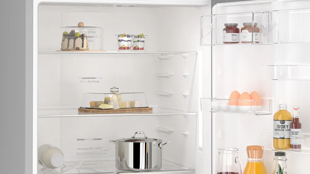 Alttan Donduruculu Buzdolabı BD3076IECN 186 x 75 cm Paslanmaz çelik, Total No Frost