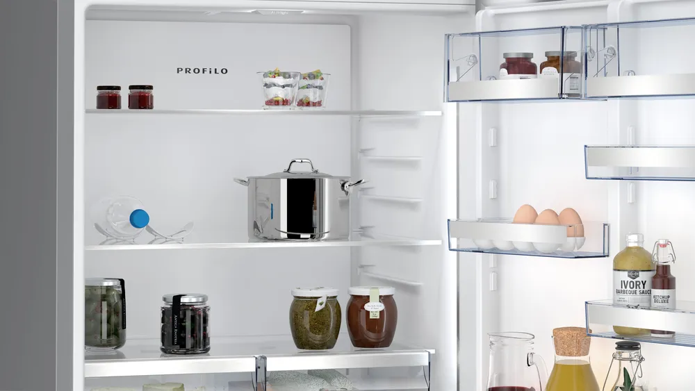 Alttan Donduruculu Buzdolabı BD3076ICAP 186 x 75 cm Paslanmaz çelik, Total No Frost