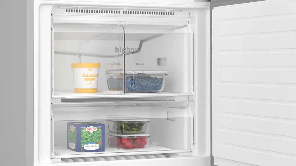 Alttan Donduruculu Buzdolabı BD3076IEVN 186 x 75 cm Paslanmaz çelik, Total No Frost