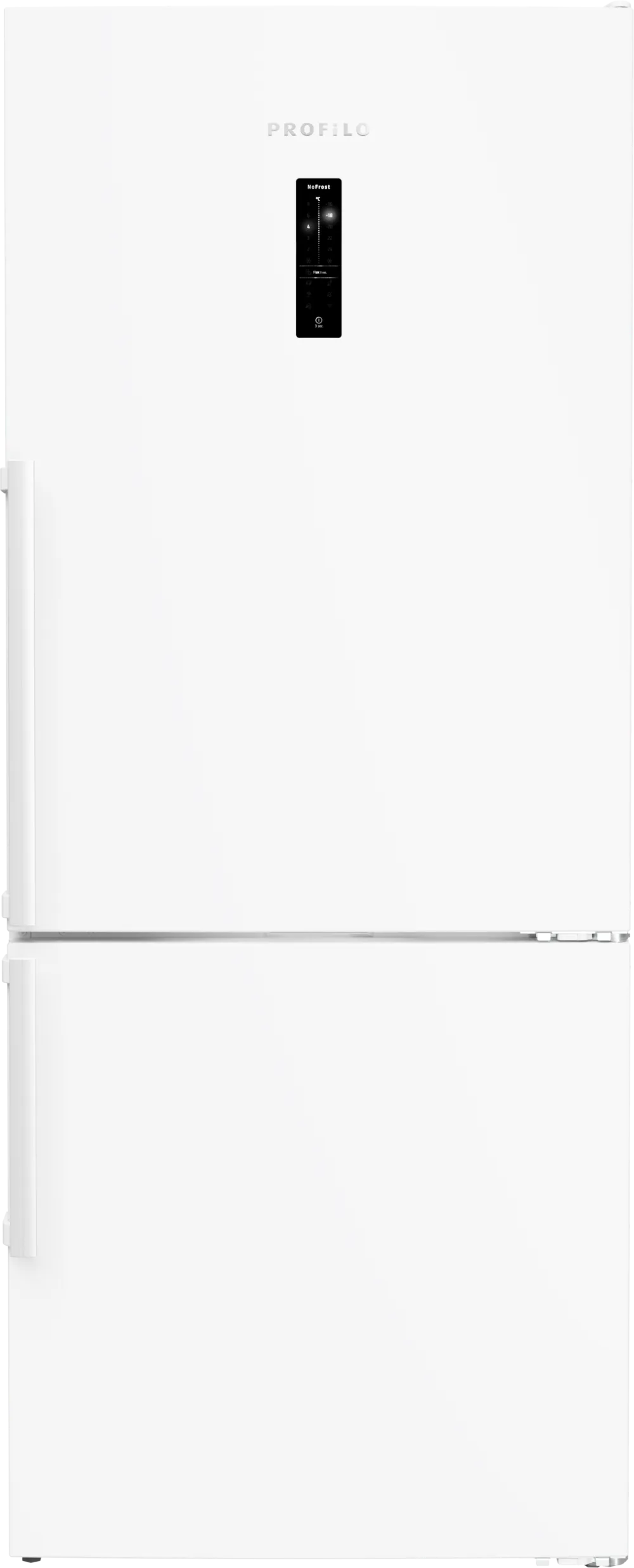 Alttan Donduruculu Buzdolabı BD3076WCAP 186 x 75 cm Beyaz, Total No Frost