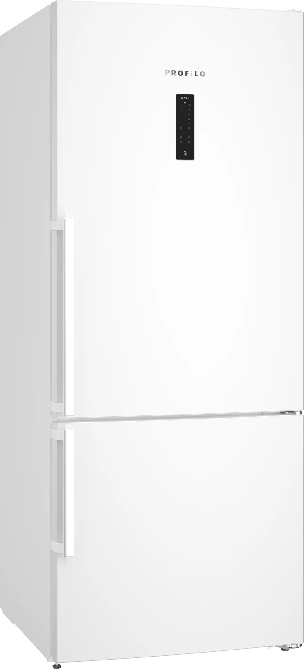 Alttan Donduruculu Buzdolabı BD3076WECN 186 x 75 cm Beyaz, Total No Frost