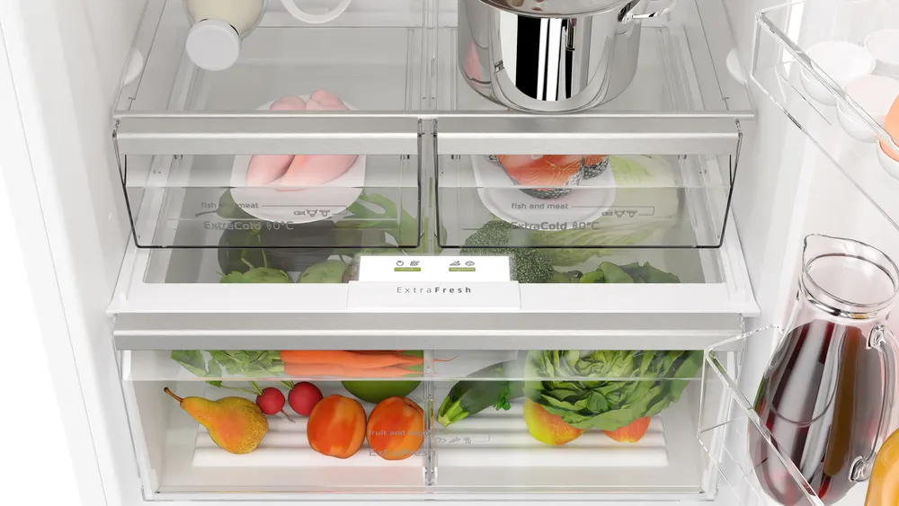 Alttan Donduruculu Buzdolabı BD3076WECN 186 x 75 cm Beyaz, Total No Frost