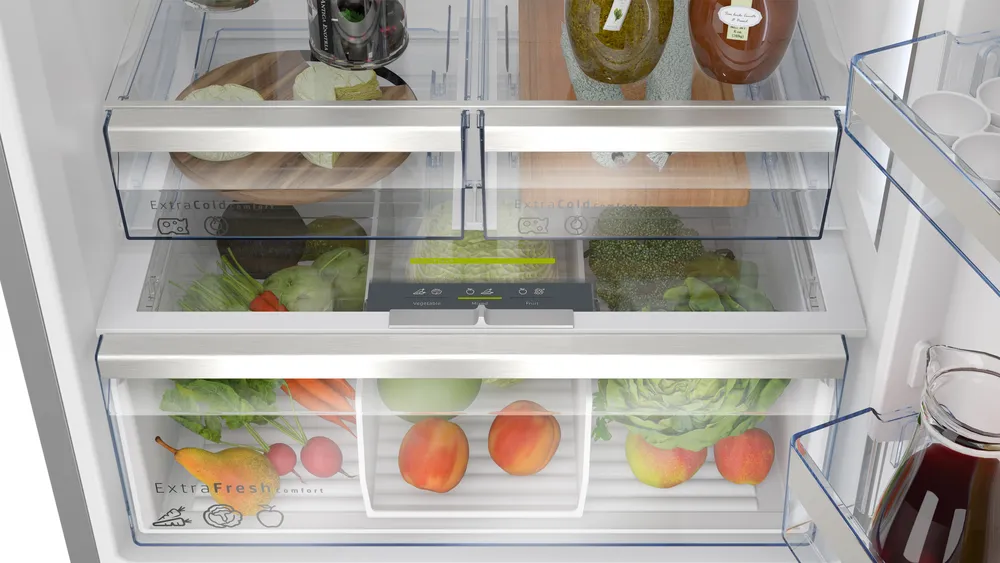 Alttan Donduruculu Buzdolabı BD3076ICAP 186 x 75 cm Paslanmaz çelik, Total No Frost