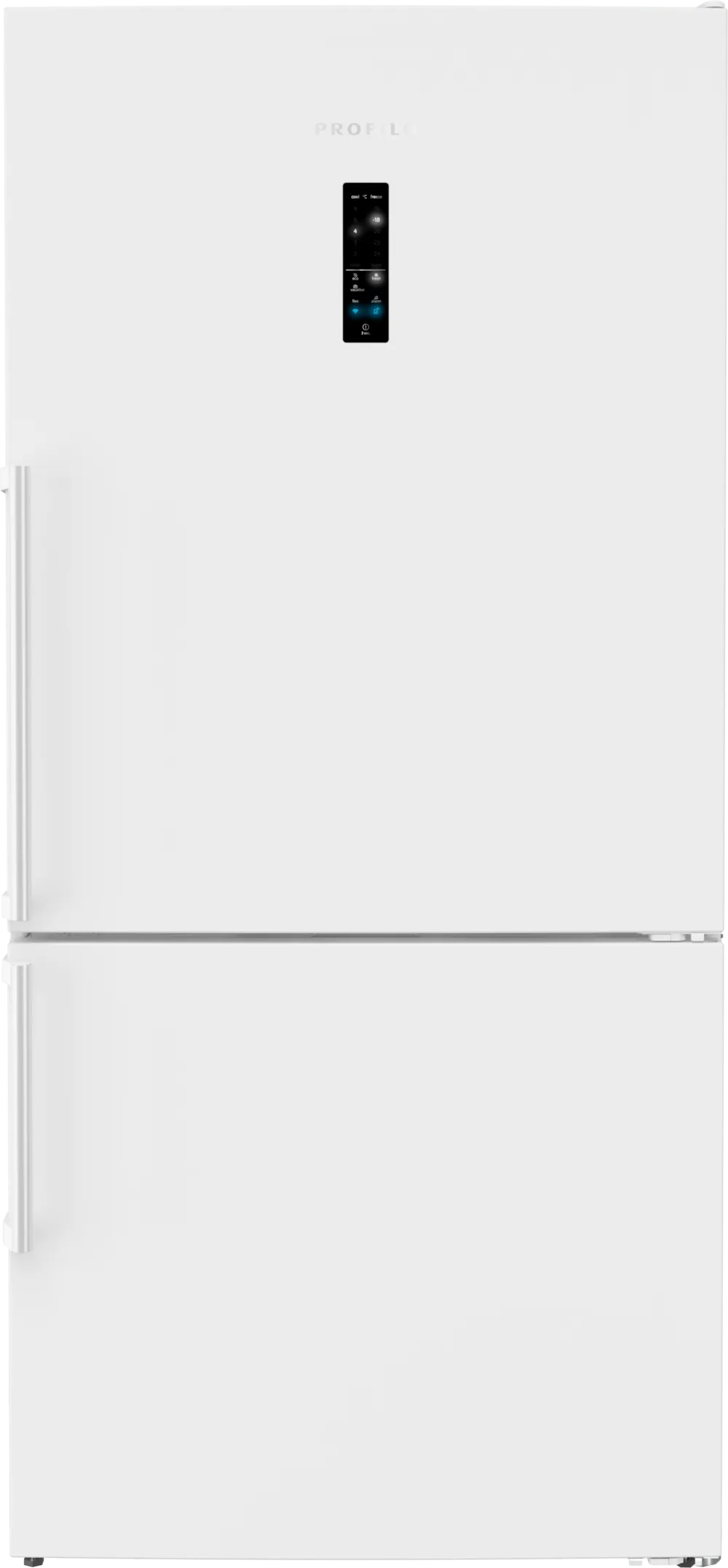 Alttan Donduruculu Buzdolabı BD3086WCFP 186 x 86 cm Beyaz, Total No Frost