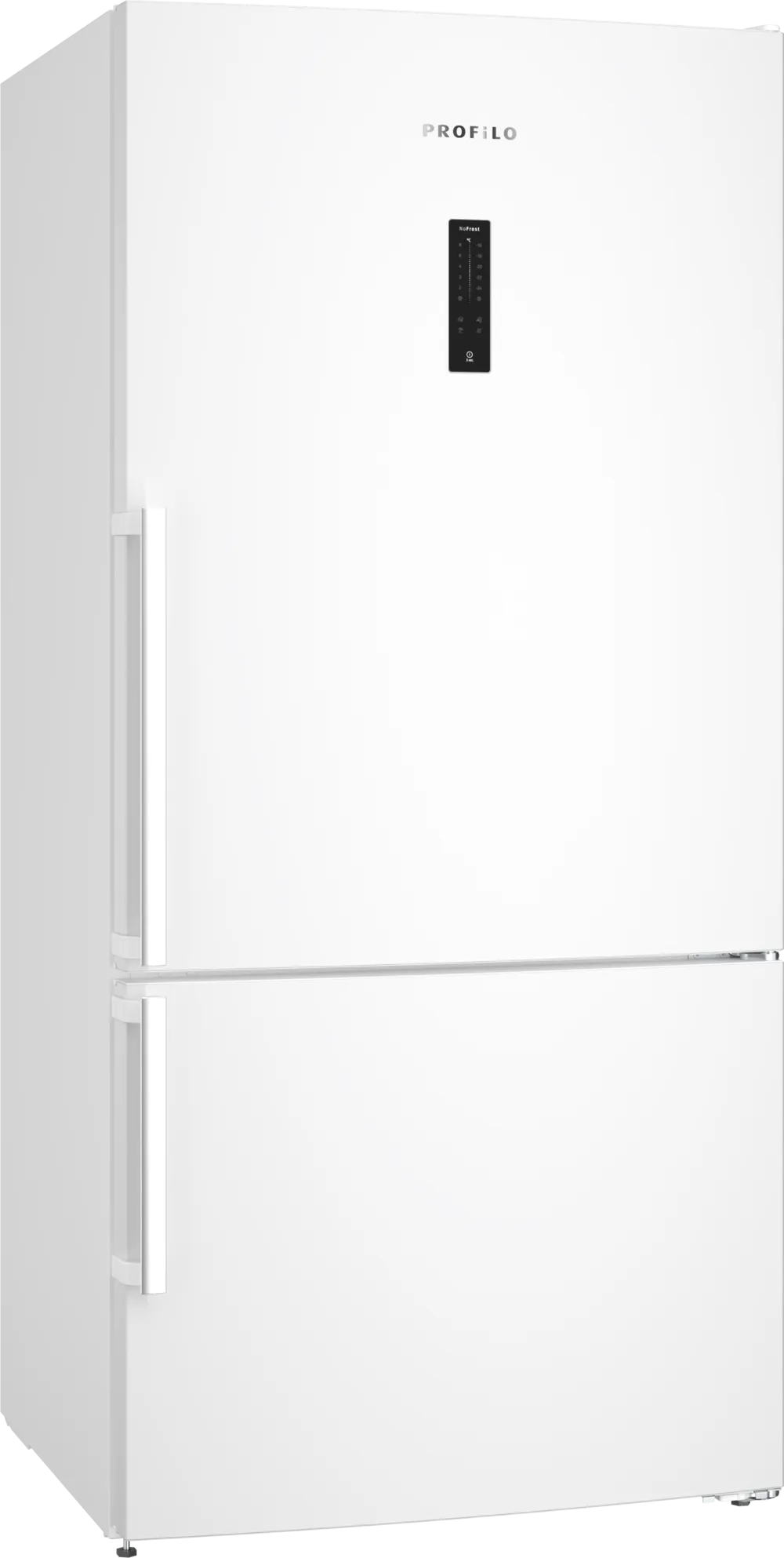 Alttan Donduruculu Buzdolabı BD3086WECN 186 x 86 cm Beyaz, Total No Frost