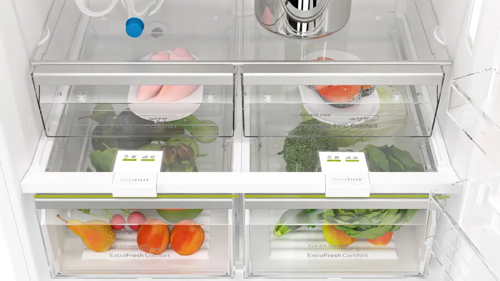 Alttan Donduruculu Buzdolabı BD3086WECN 186 x 86 cm Beyaz, Total No Frost