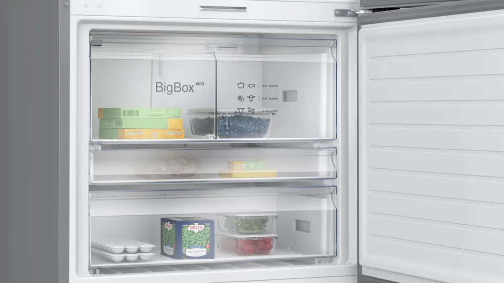 Alttan Donduruculu Buzdolabı BD3086ICFP 186 x 86 cm Paslanmaz çelik, Total No Frost