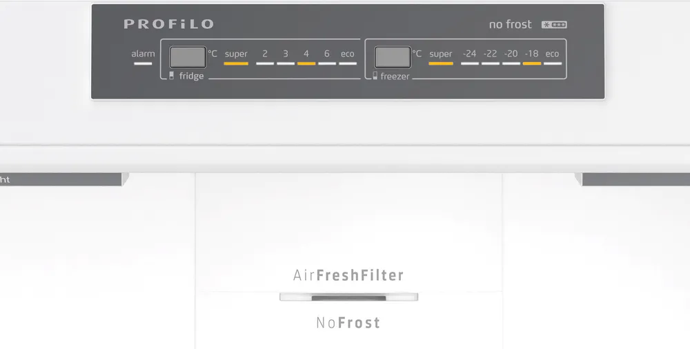 Alttan Donduruculu Buzdolabı BD3086WEVN 186 x 86 cm Beyaz, Total No Frost