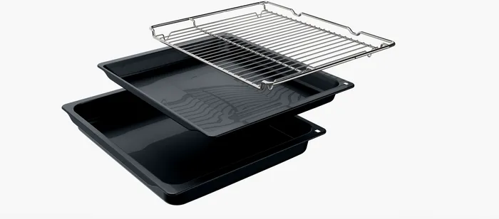 Buhar Destekli Ankastre Fırın 60 x 60 cm Siyah FXSA243S