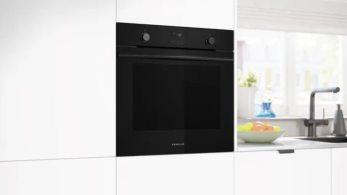 Buhar Destekli Ankastre Fırın 60 x 60 cm Siyah FXSA344T