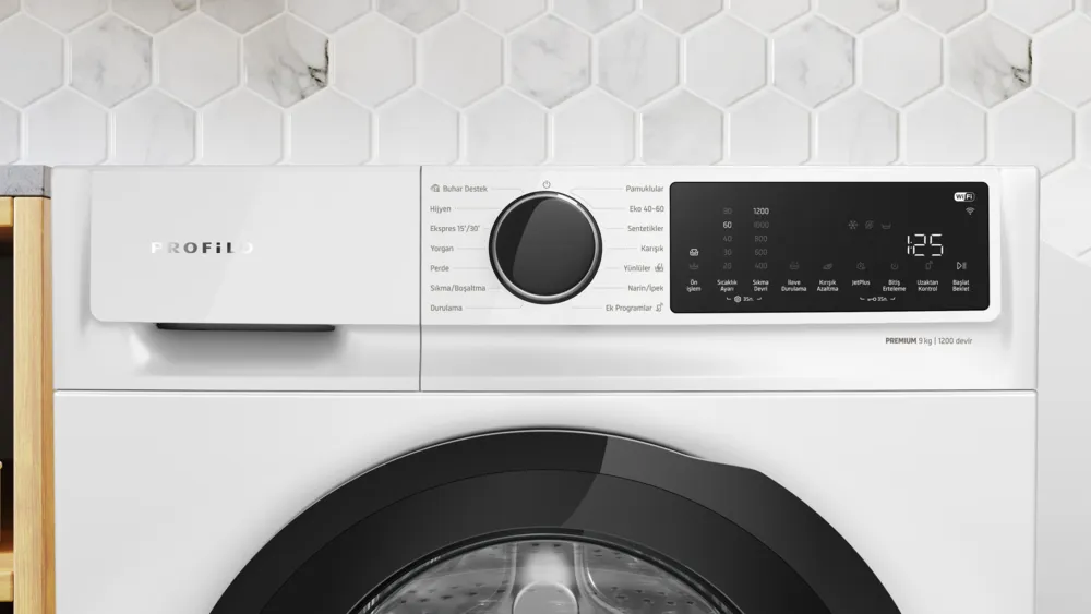 Çamaşır Makinesi CGK242Z0TR 9 kg maks. 1200 dev./dak.