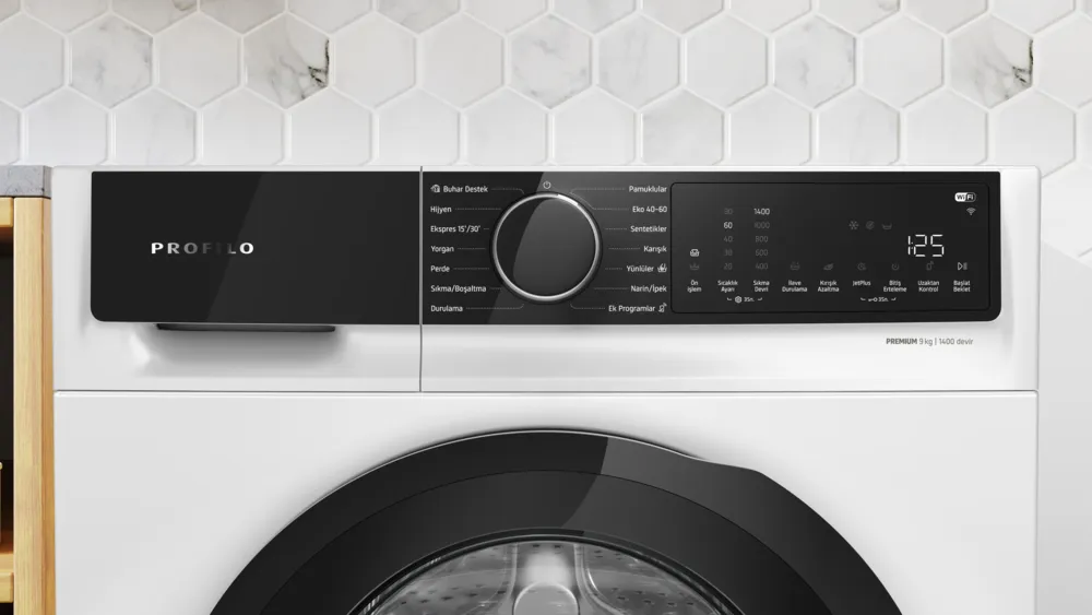 Çamaşır Makinesi CGK244Z0TR 9 kg maks. 1400 dev./dak.