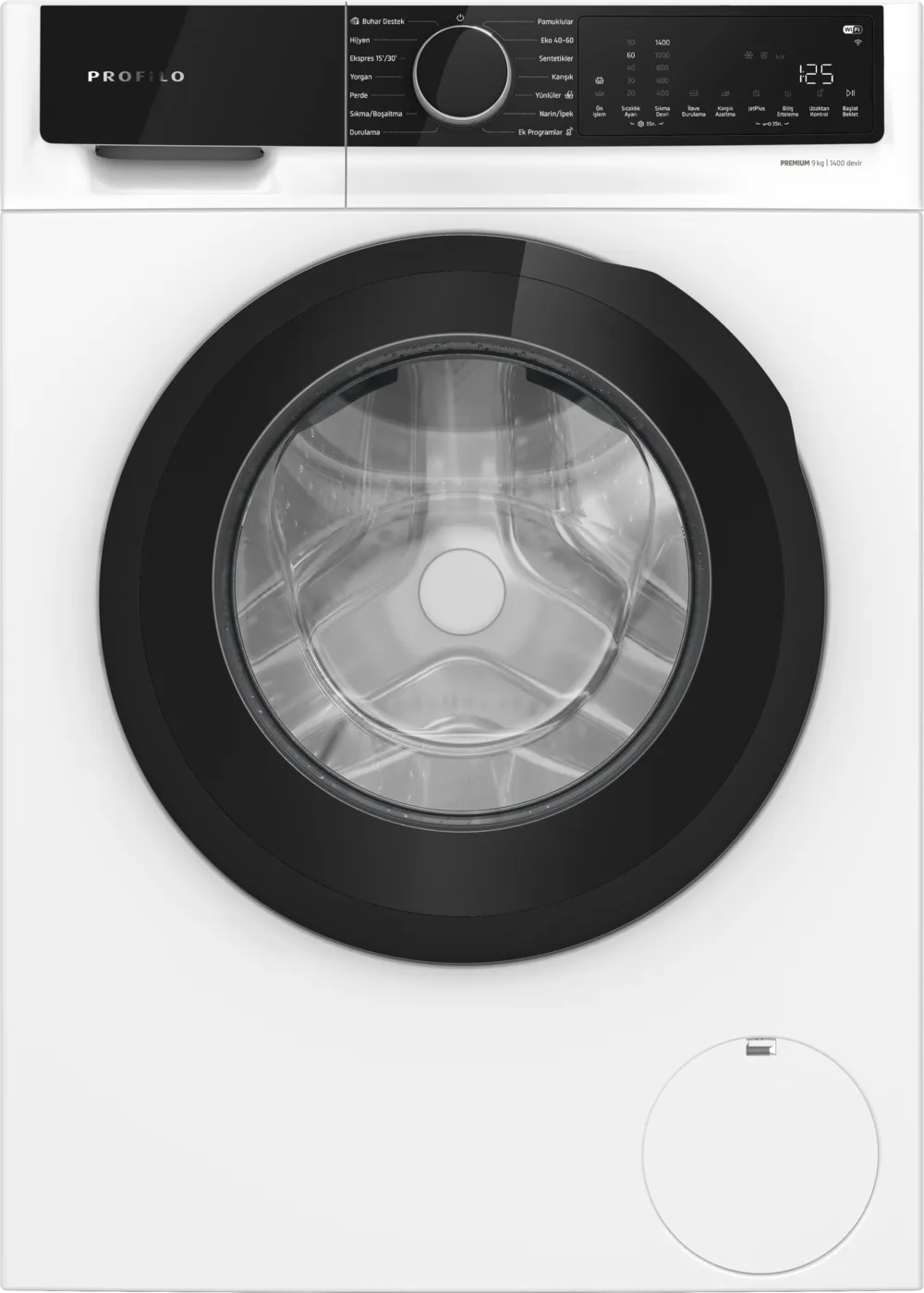 Çamaşır Makinesi CGK244Z0TR 9 kg maks. 1400 dev./dak.