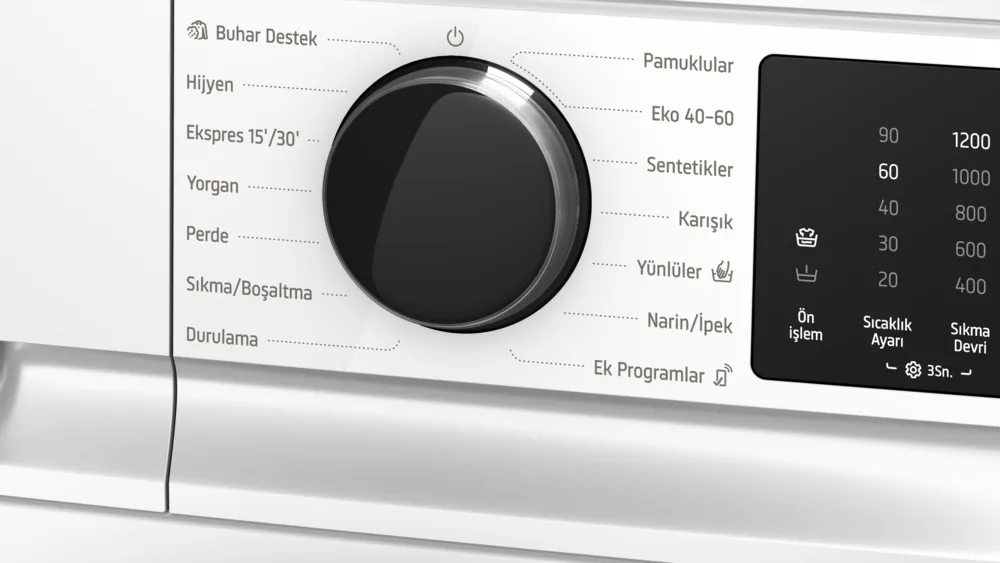 Çamaşır Makinesi CGK252Z0TR 10 kg maks. 1200 dev./dak.