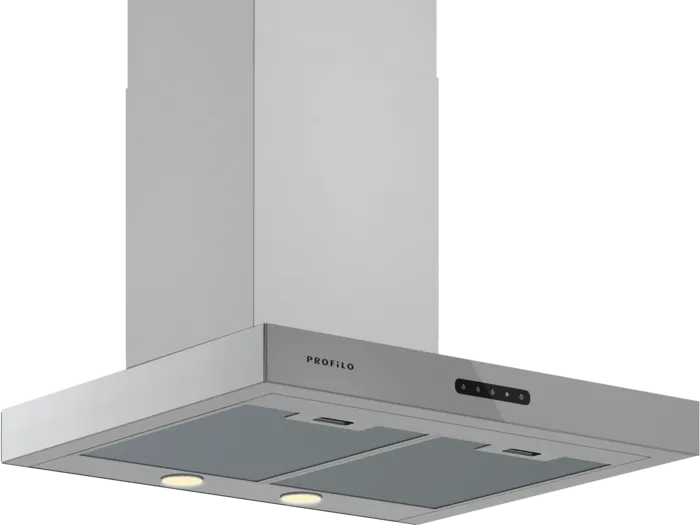 Duvar Tipi Davlumbaz 60 cm Platin gri