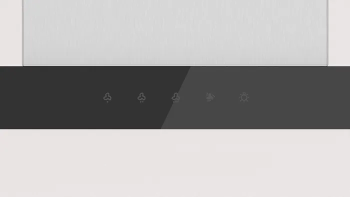 Duvar Tipi Davlumbaz 60 cm Siyah