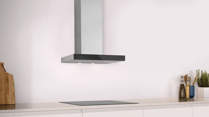 Duvar Tipi Davlumbaz 60 cm Siyah