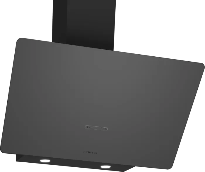 Duvar Tipi Davlumbaz 80 cm Gri Cam, Gri DVK8J679