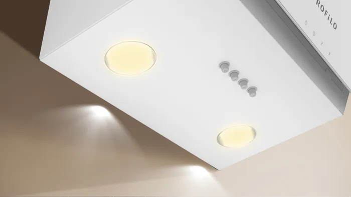 Duvar Tipi Davlumbaz DVK6J320 60 cm Beyaz Cam Yüzey, Beyaz