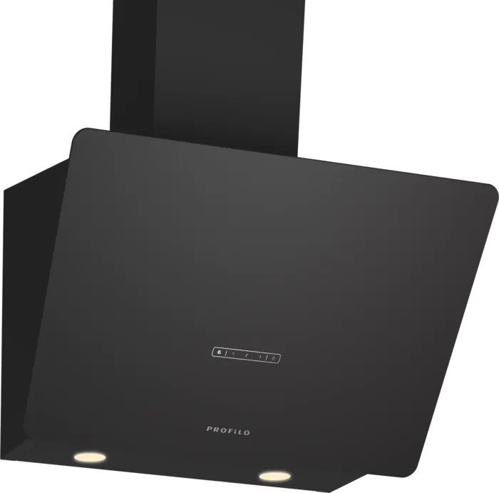 Duvar Tipi Davlumbaz DVK6J669 60 cm Siyah Cam, Siyah