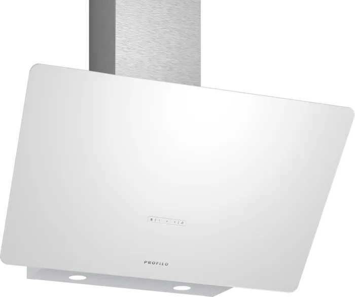 Duvar Tipi Davlumbaz DVK8J629 80 cm Beyaz Cam Yüzey, Beyaz