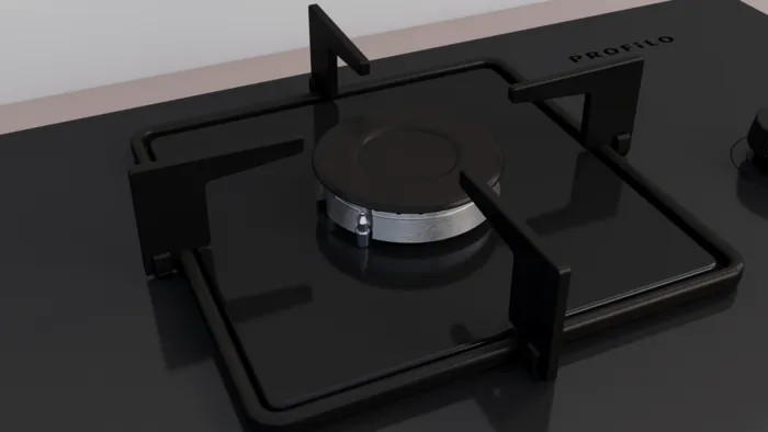 Gazlı Ocak 67 cm Sert cam OE37H9P10D