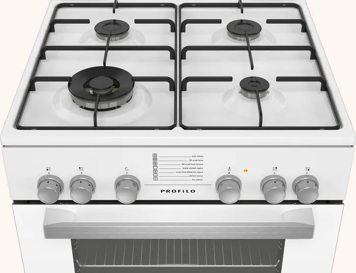 Gazlı/Elektrikli Solo Fırın Beyaz F0ES113HBD