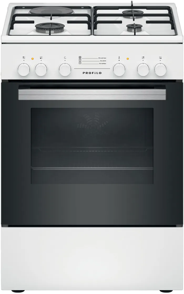 Gazlı/Elektrikli Solo Fırın Beyaz F0TS113LBD