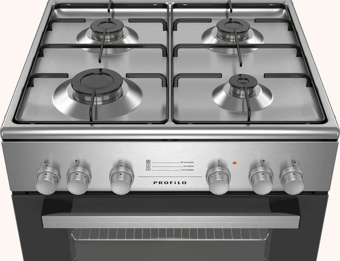 Gazlı/Elektrikli Solo Fırın Inox F0TS113DIL