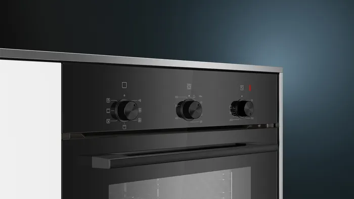 iQ100 Ankastre Fırın 60 x 60 cm Siyah