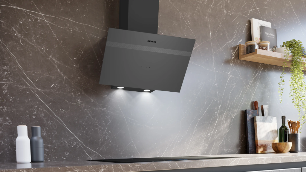 iQ100 Duvar Tipi Davlumbaz 60 cm , Gri