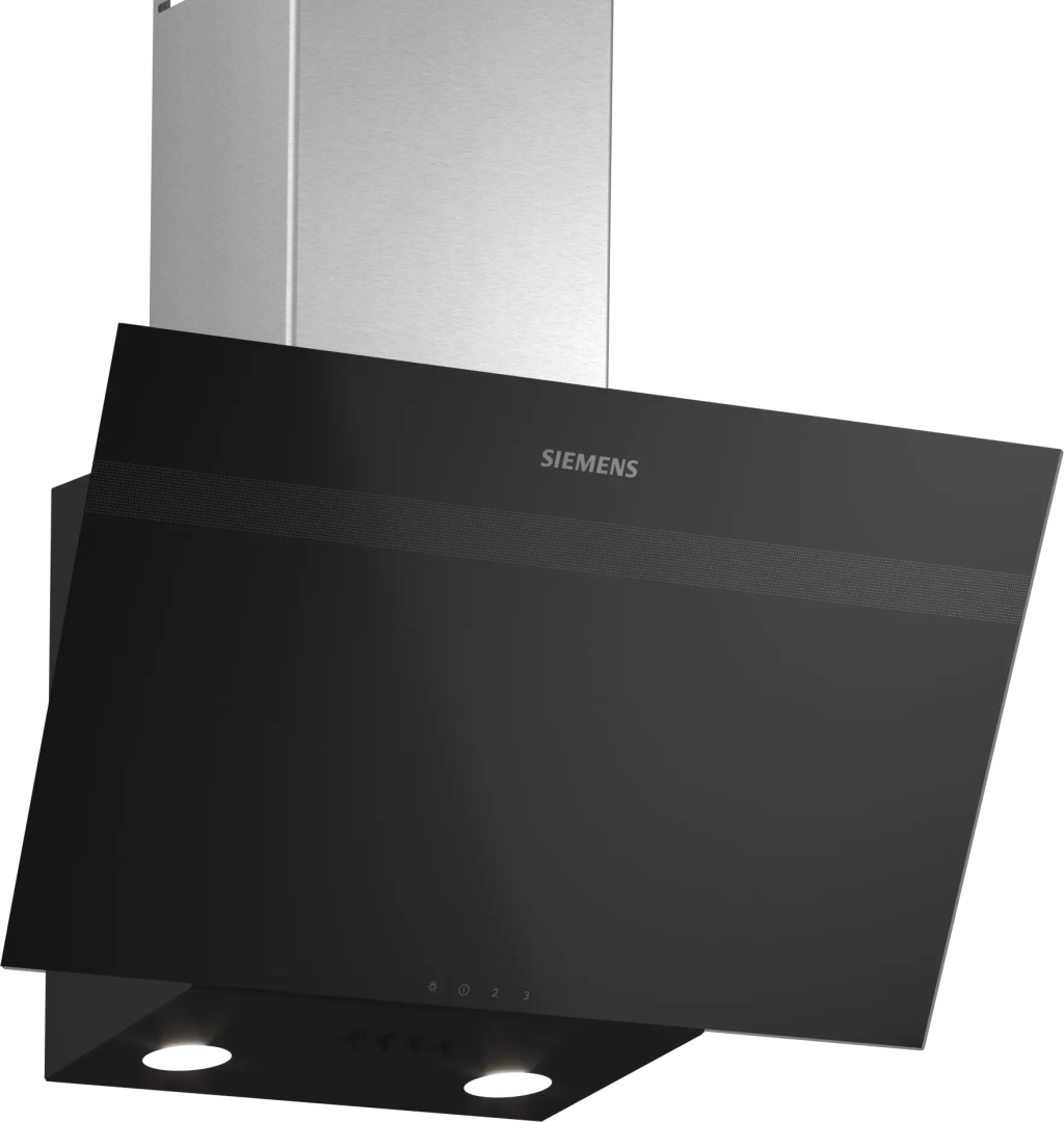 iQ100 Duvar Tipi Davlumbaz Siyah Cam, Siyah