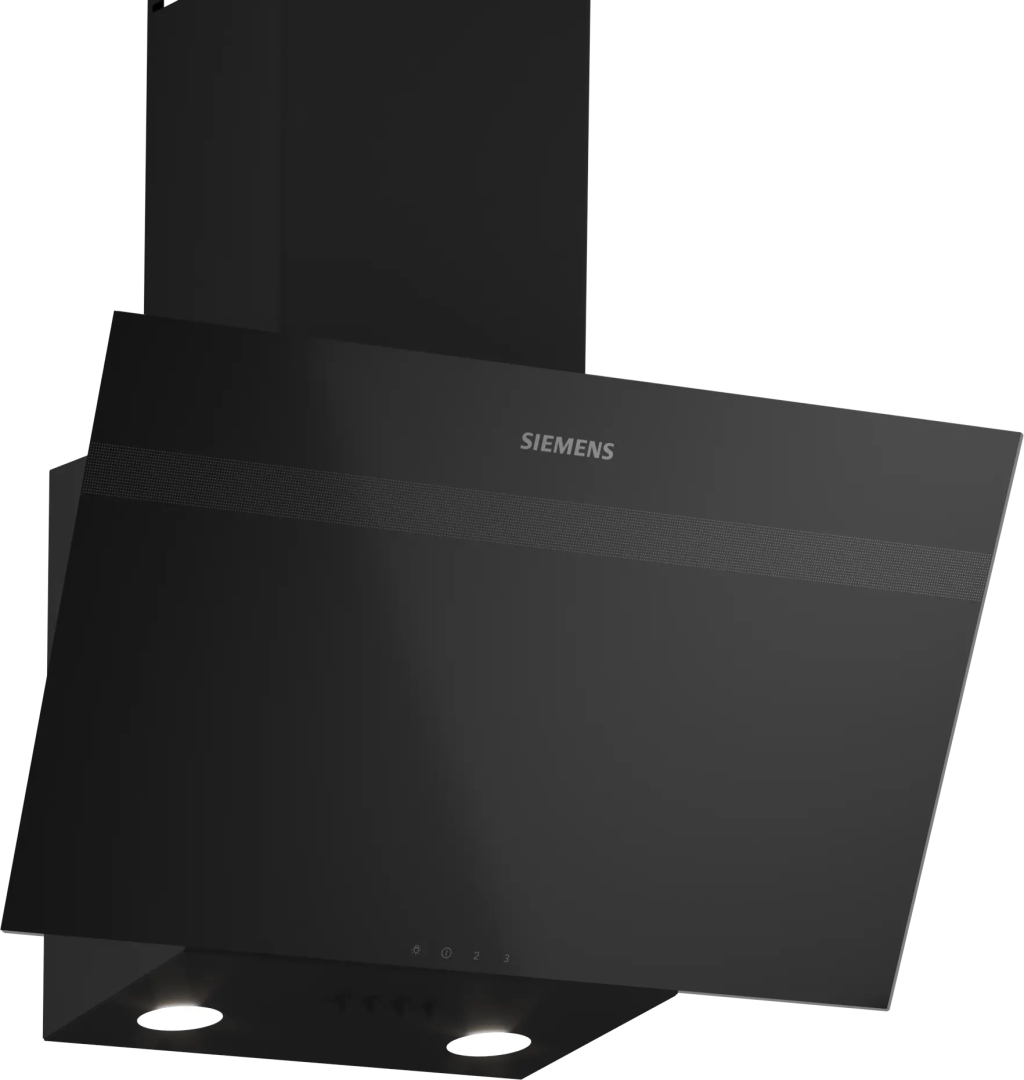 iQ100 Duvar Tipi Davlumbaz Siyah Cam, Siyah