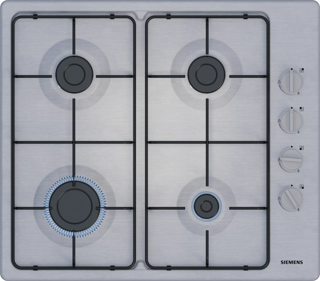 iQ100 Gazlı Ocak 60 cm Paslanmaz çelik