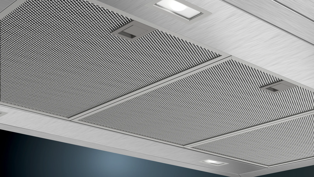 iQ300 Ada Tipi Davlumbaz 90 cm Paslanmaz çelik