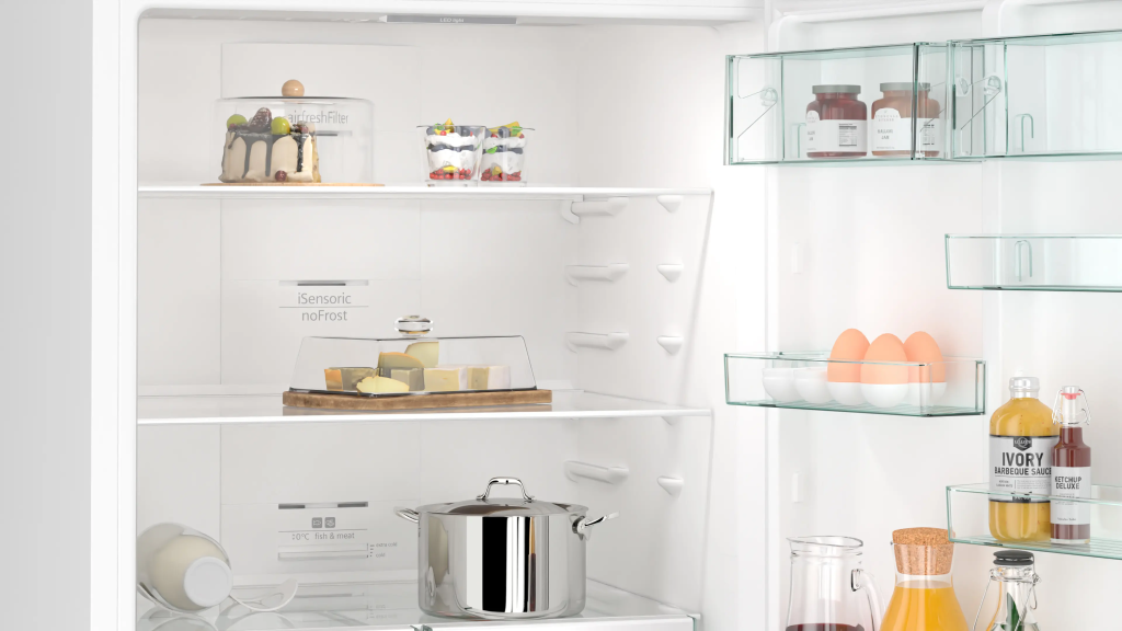 iQ300 Alttan Donduruculu Buzdolabı 186 x 75 cm Beyaz, Total noFrost