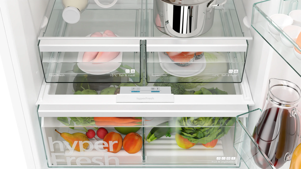 iQ300 Alttan Donduruculu Buzdolabı 186 x 75 cm Beyaz, Total noFrost