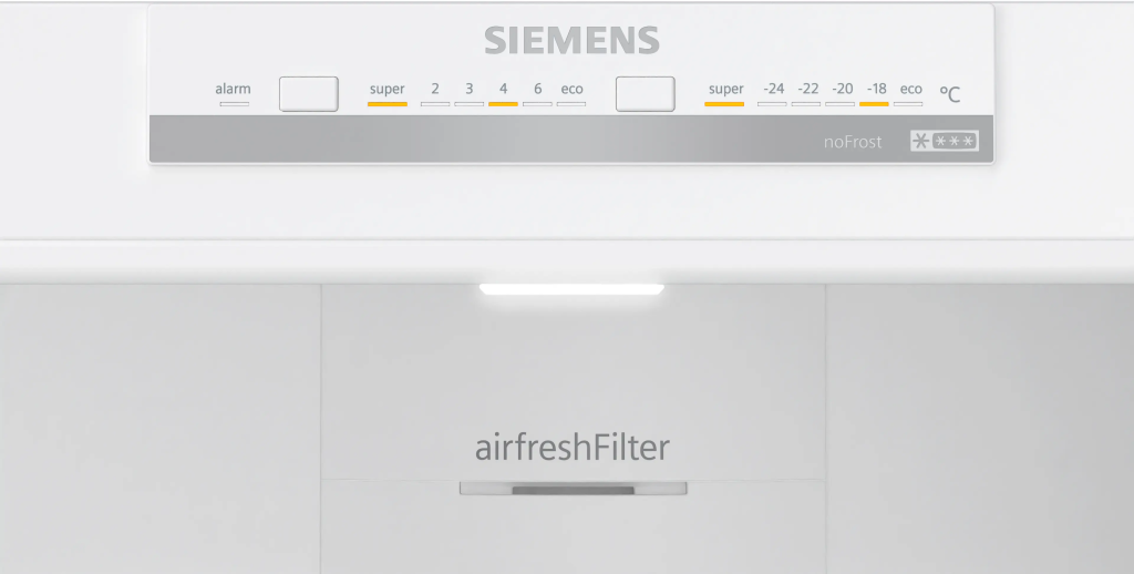 iQ300 Alttan Donduruculu Buzdolabı 186 x 70 cm Kolay temizlenebilir Inox, Total noFrost