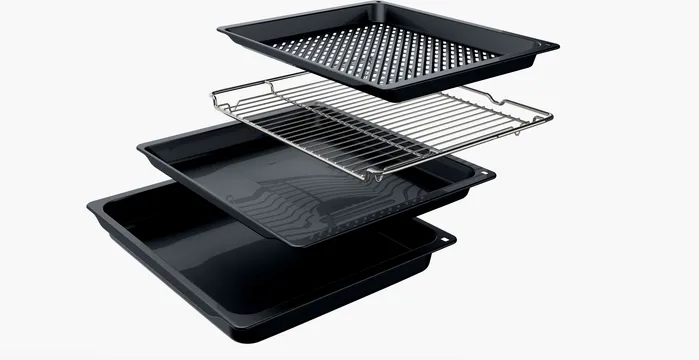 iQ300 Buhar Destekli Ankastre Fırın 60 x 60 cm darkSteel Line