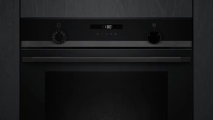 iQ300 Buhar Destekli Ankastre Fırın 60 x 60 cm darkSteel Line