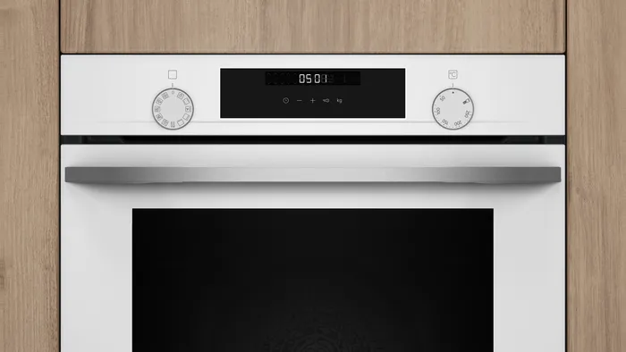 iQ300 Buhar Destekli Ankastre Fırın 60 x 60 cm Beyaz