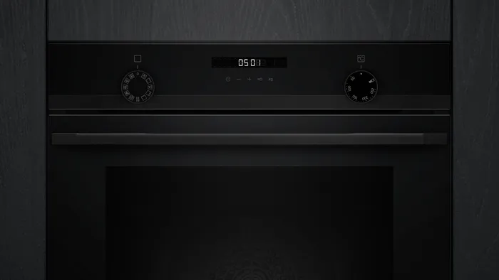 iQ300 Buhar Destekli Ankastre Fırın 60 x 60 cm Siyah