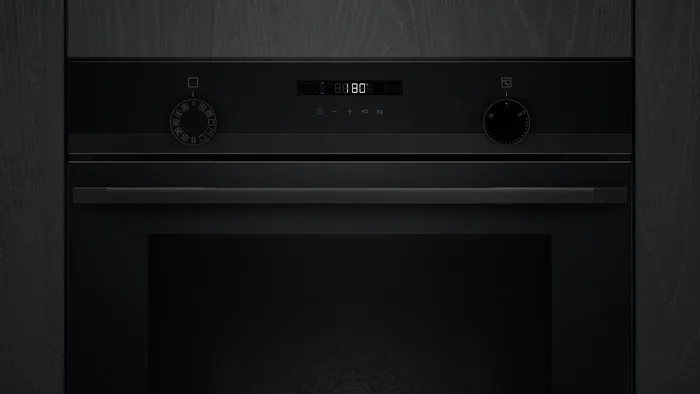 iQ300 Buhar Destekli Ankastre Fırın 60 x 60 cm Siyah