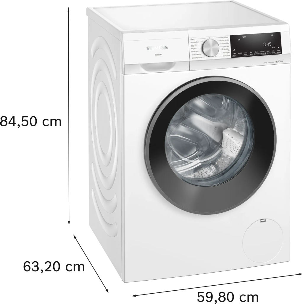 iQ300 Çamaşır Makinesi 10 kg maks. 1200 dev./dak.